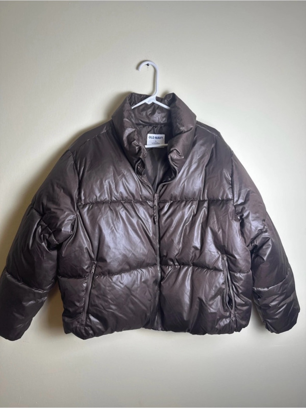 Old Navy Brown Puffer Jacket Size XL